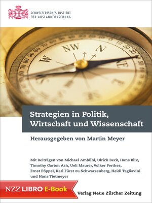 cover image of Strategien in Politik, Wirtschaft und Wissenschaft